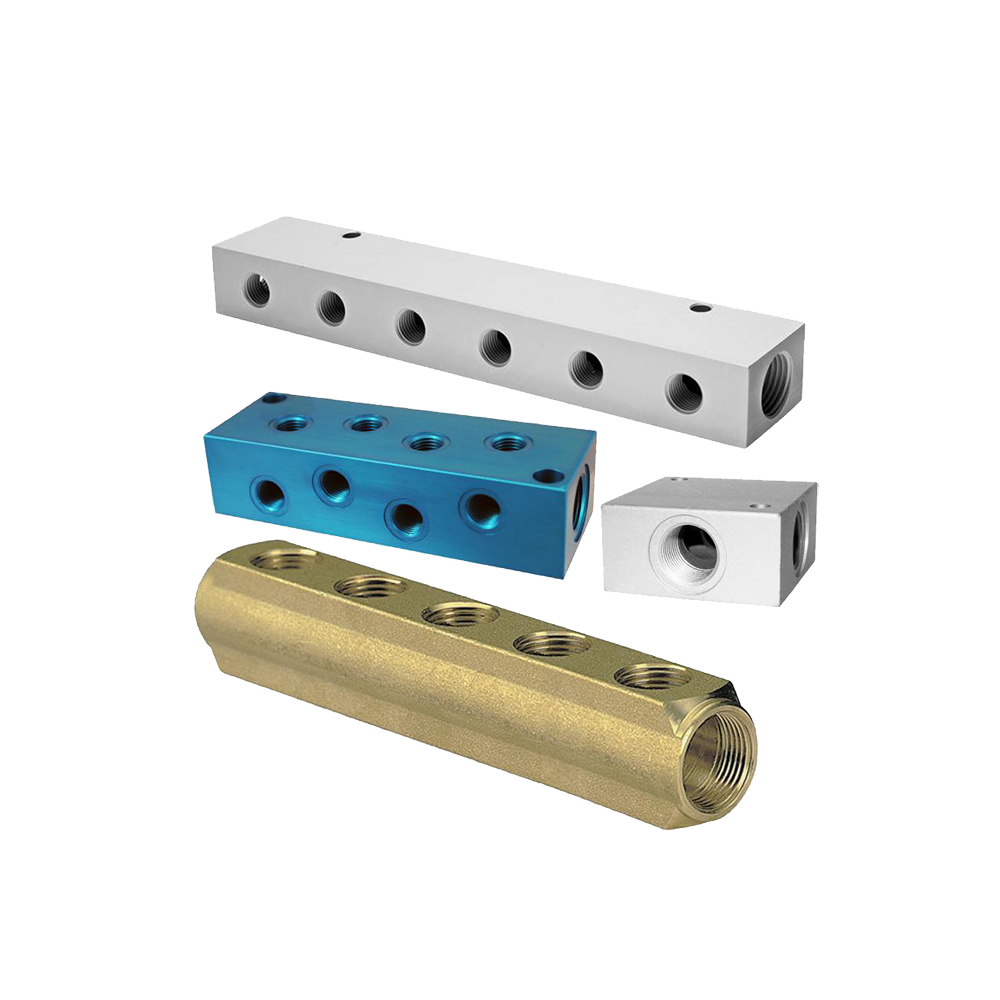 Verteiler insbesondere für komplexe pneumatische Systeme